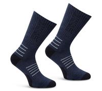 Regatta Men's 2 Pack Bamboo Sock Blue, Size: UK 9-12
