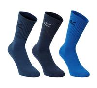 Regatta Mens 3 Pack Sports Socks Navy Marl Size 7-11