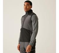 Regatta 4TEX slate grey/black 3 layer stretch softshell bodywarmer gilet #TRA749
