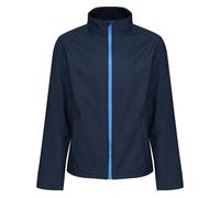Regatta Mens Ablaze Printable Soft Shell Jacket - Navy/French Blue - XL - Navy/French Blue - 100% Polyester