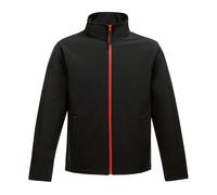 Regatta Mens Ablaze Printable Softshell Jacket - Black - Size Small