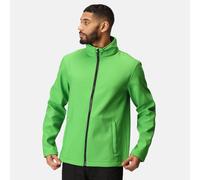 Regatta Men's 'Ablaze' Printable Softshell Jacket in Green | Size: Medium Regatta Green M