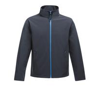 Regatta Mens Ablaze Printable Softshell Jacket - Navy - Size Large