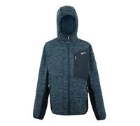 Regatta Mens Alven Full Zip Fleece Jacket - Moonlight Denim/Navy Marl - L - Moonlight Denim/Navy Marl - 85% Polyester/13% Viscose/2% Elastane