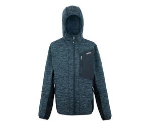 Regatta Mens Alven Full Zip Fleece Jacket - Moonlight Denim/Navy Marl - S - Moonlight Denim/Navy Marl - 85% Polyester/13% Viscose/2% Elastane