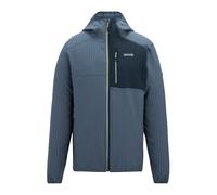 Regatta Mens Alven Full Zip Fleece Jacket - China Blue/Night Sky - S - China Blue/Night Sky - 60% Polyester/30% Recycled Polyester/10% Elastane