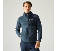 Regatta Men's Alven Full Zip Hooded Fleece in Mid Navy | Size: Medium Regatta Mid Navy M