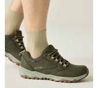 Regatta Men's Amble Low Waterproof Walking Shoes - Dark Khaki/Brown