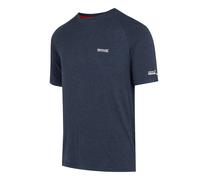 Regatta Mens Ambulo II T-Shirt in Navy - Quick Drying - RMT293