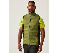 Regatta Mens Anderson Hybrid Bodywarmer Baffled Gilet - Green, Green, Size S, Men Green