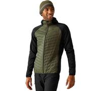 Regatta Jacket Andreson Hybrid - Insulated Quilted, Lightweight Stretch - Green S Men