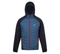 Regatta Men's Andreson VIII Hybrid Jacket - Moonlight Denim/Navy - S - Moonlight Denim/Navy - 90% Polyester/10% Elastane