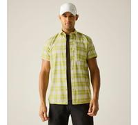 Regatta Men's Anti-Insect Travel Light Short Sleeve Shirt Yellow, Size: M