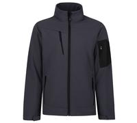 Regatta Mens Arcola Soft Shell Jacket (Seal Grey/Black) - Size Medium