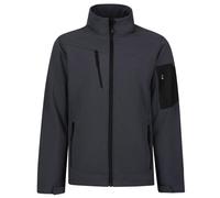 Regatta Mens Arcola Soft Shell Jacket (Seal Grey/Black) - Size Medium
