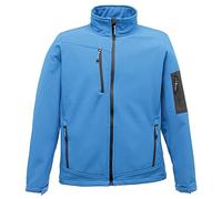 Regatta Men's Arcola Softshell Jacket Jacket, Multicoloured (French Blue/Seal Grey), XX-Large (Manufacturer Size:XXL)
