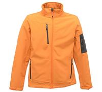 Regatta Men's Arcola Softshell Jacket Jacket, Multicoloured (Sun Orange/Seal Grey), XXX-Large (Manufacturer Size:3XL)