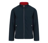 (L, Navy/Classic Red) Regatta Mens Ascender Fleece Jacket