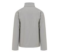 Regatta Mens Ascender Plain Double Layered Soft Shell Jacket - Mineral Grey/Black - L - Mineral Grey/Black