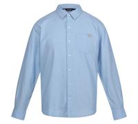 Regatta Mens Babbinswood Linen Shirt - Powder Blue - Powder Blue - M