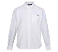 (XXL, White) Regatta Mens Babbinswood Linen Shirt