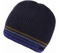 Regatta Mens Balton Warm Winter Fleece Lined Knitted Beanie Hat - Navy