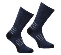 Regatta Mens Bamboo Crew Socks (Navy/Dark Steel) - Navy/Blue - Size UK 9-12
