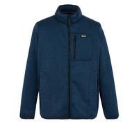 Regatta Mens Barlee Marl Full Zip Fleece Jacket - Navy - 4XL - Navy
