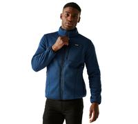 Regatta Mens Barlee Marl Full Zip Fleece Jacket - Dark Khaki - 3XL - Dark Khaki - 100% Polyester