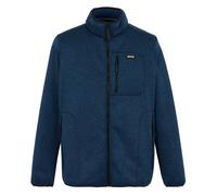 Regatta Mens Barlee Marl Full Zip Fleece Jacket - Navy - 5XL - Navy