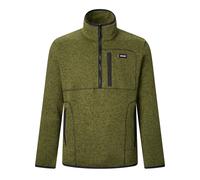 Regatta Mens Barlee Quarter Zip Fleece Top (Nephrite Green) - Dark Green