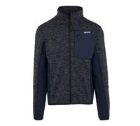 (3XL, Navy/Navy) Regatta Mens Baslinn Marl Full Zip Fleece Jacket