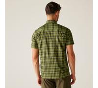Regatta Men's Begarno Short Sleeve Shirt Green, Size: L