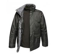 Regatta Mens Benson III 3-in-1 Breathable Jacket - Black/Black - 4XL - Black/Black - 100% Polyester