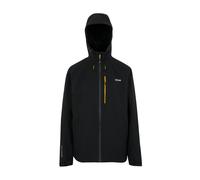 Regatta Mens Birchdale II Waterproof Jacket - Black/Gold - Black/Gold - S