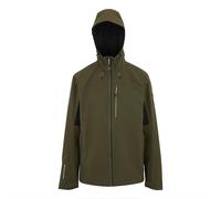 Regatta Mens Birchdale II Waterproof Jacket Olive Green Black