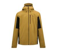 Regatta Mens Birchdale II Waterproof Jacket (Wood Brown/Black) - Yellow/Black - Size Medium