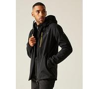 Regatta Mens Birchdale Ii Waterproof Shell Jacket - Black, Black, Size 4Xl, Men Black