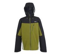 Regatta Mens Birchdale Waterproof Hooded Jacket (Nephrite Green/Black) - Size Small