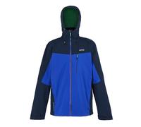 Regatta Mens Birchdale Waterproof Hooded Jacket (Olympian Blue/Navy) material_polyester - Size Large