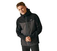 Regatta Mens Birchdale Waterproof Shell - Charcoal, Grey, Size S, Men Grey