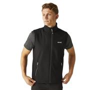 (5XL, Black) Regatta Mens Bradwell III Softshell Outdoor Walking Wind Resistant Gilet