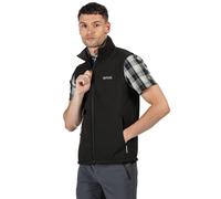 Regatta Men's Water-repellent Bradwell Iii Softshell Gilet Black, Size: 5XL