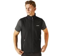 (5XL, Black) Regatta Mens Bradwell III Softshell Outdoor Walking Wind Resistant Gilet