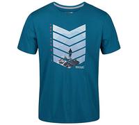 Regatta Men's Breezed' Active Short Sleeve Cotton Printed T-Shirts/Polos/Vests