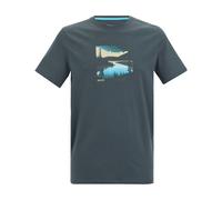 Regatta Mens Breezed Graphic T-Shirt (Storm Grey) Cotton - Size Small