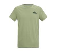 Regatta Mens Breezed Moon Mountain T-Shirt - Light Sage - L - Light Sage - 100% Cotton