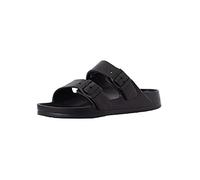Regatta Mens Brooklyn Double Strap Sliders - Black - 9 UK