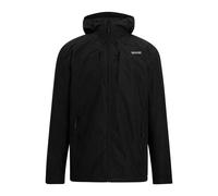 Regatta Mens Calderdale Colour Block Waterproof Jacket - Black - M - Black - 62% Polyester/38% Recycled Polyester