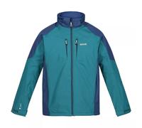Regatta Mens Calderdale Waterproof Jacket (Pacific Green/Admiral Blue) - Multicolour - Size Large